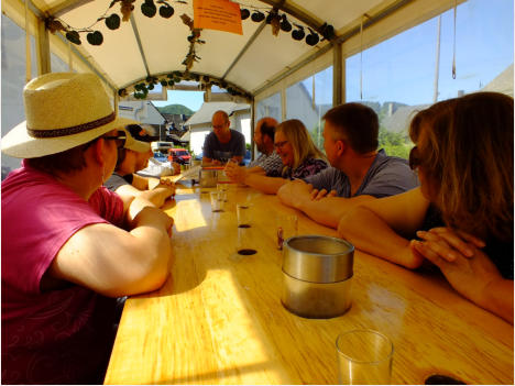 Weinprobe an der Mosel